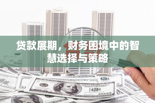 广陵贷款展期，财务困境中的智慧选择与策略