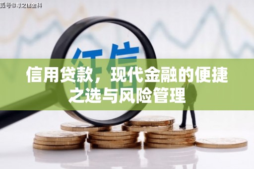 广陵信用贷款，现代金融的便捷之选与风险管理