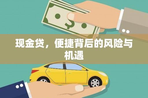 广陵现金贷，便捷背后的风险与机遇