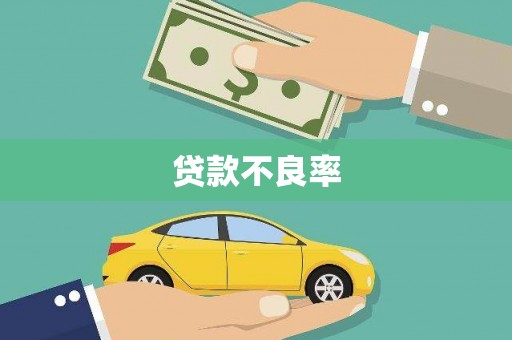 广陵贷款不良率