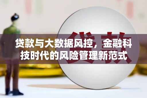 广陵贷款与大数据风控，金融科技时代的风险管理新范式