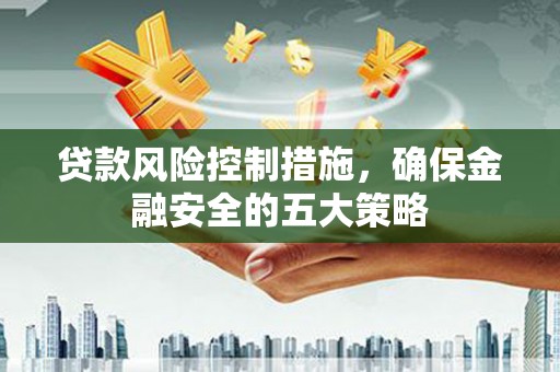 广陵贷款风险控制措施，确保金融安全的五大策略
