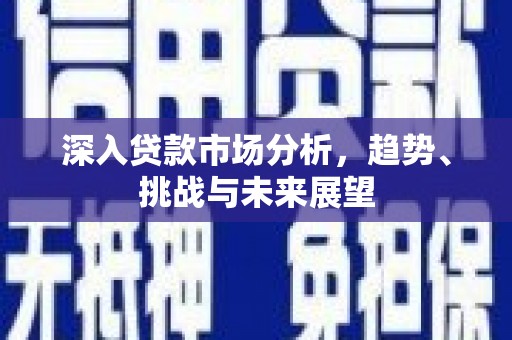 广陵深入贷款市场分析，趋势、挑战与未来展望