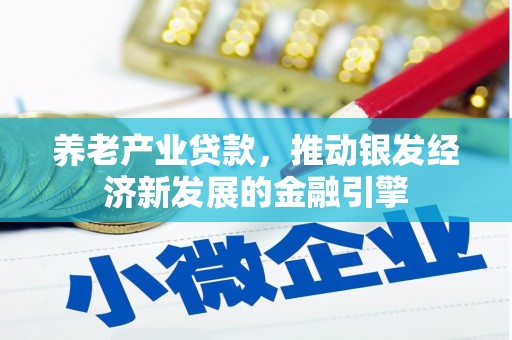 广陵养老产业贷款，推动银发经济新发展的金融引擎