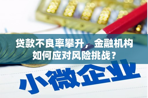 广陵贷款不良率攀升，金融机构如何应对风险挑战？