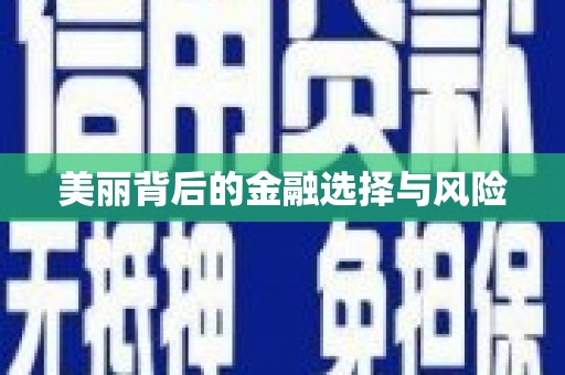 广陵美丽背后的金融选择与风险