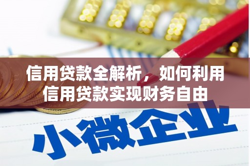 广陵信用贷款全解析，如何利用信用贷款实现财务自由