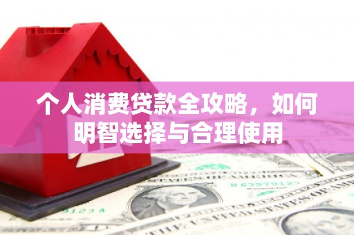广陵个人消费贷款全攻略，如何明智选择与合理使用