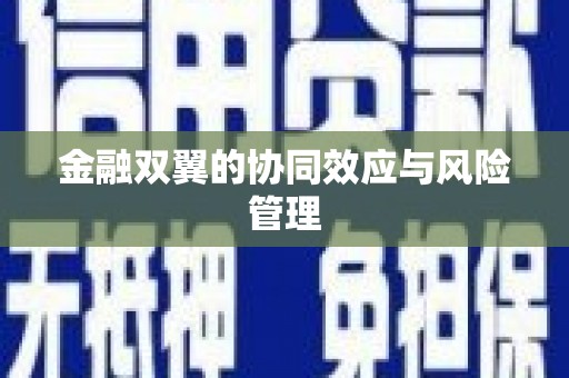 广陵金融双翼的协同效应与风险管理
